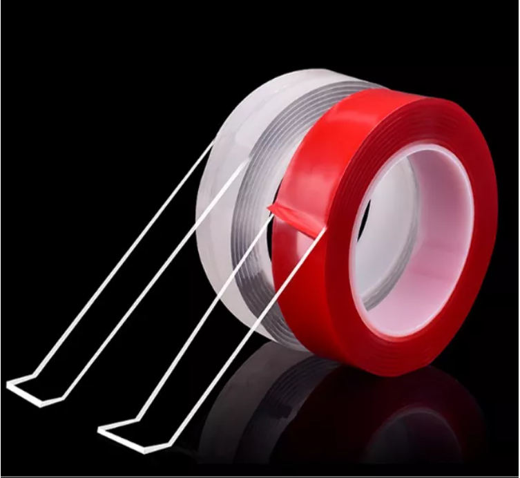 Nano Double Sided Tape Heavy Duty Washable Traceless Double Sided Nano Tape Clear Adhesive Nano Tape for Wall